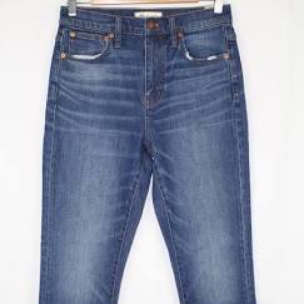 Madewell Women's High Rise Slim Boyjean